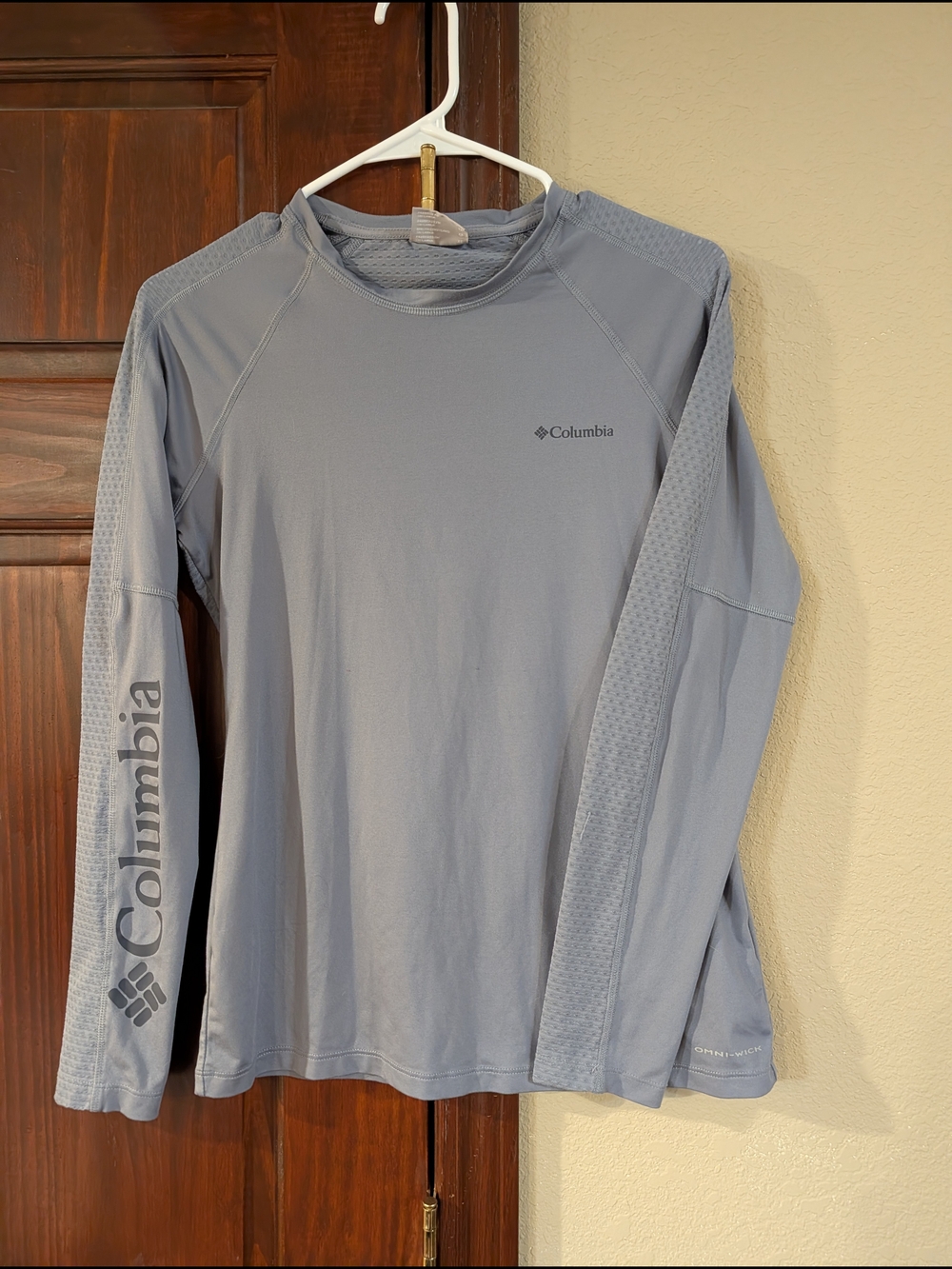 Columbia Men's Long Sleeve Performance Shirt - Slate Blue Gray